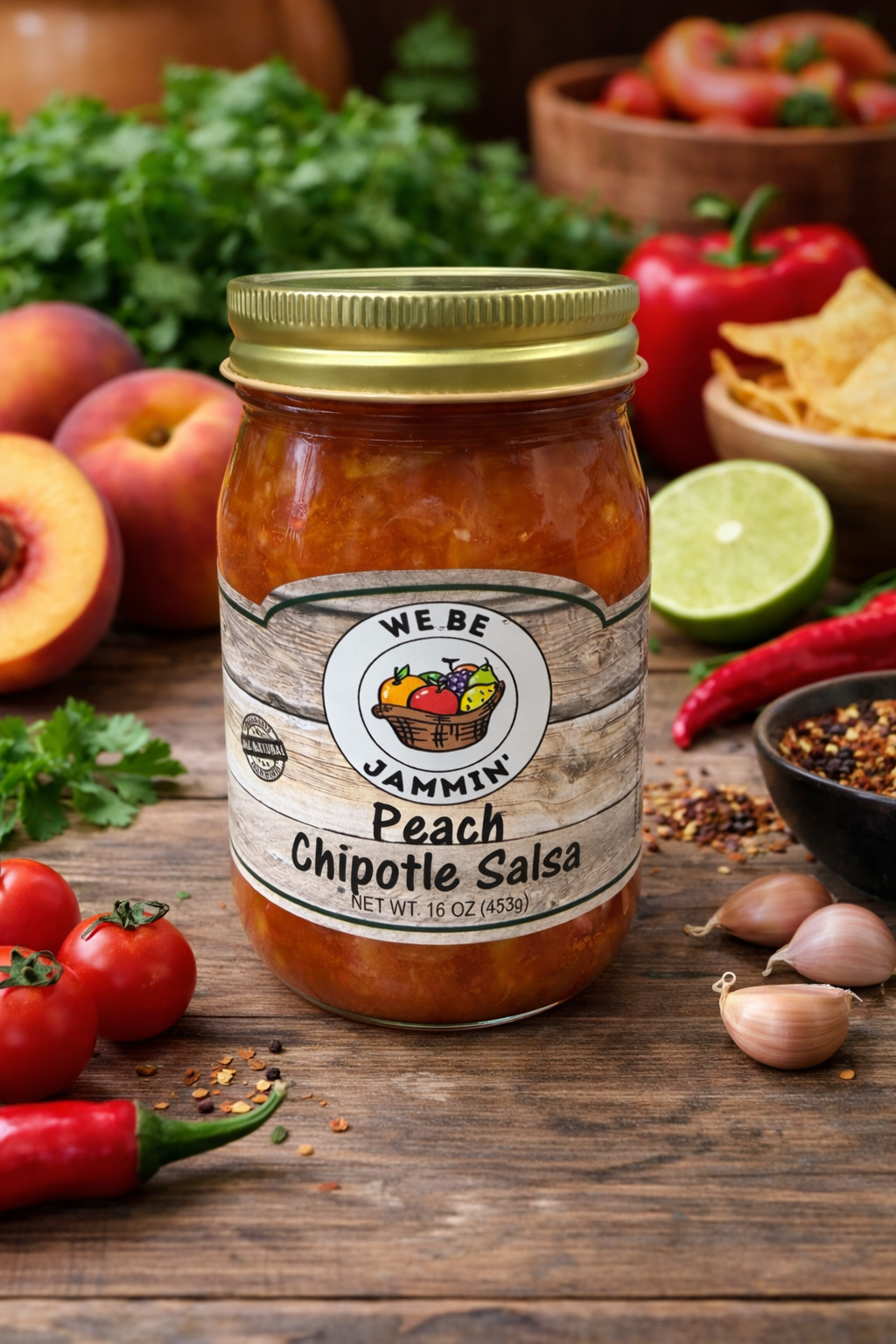 Peach Chipotle Salsa