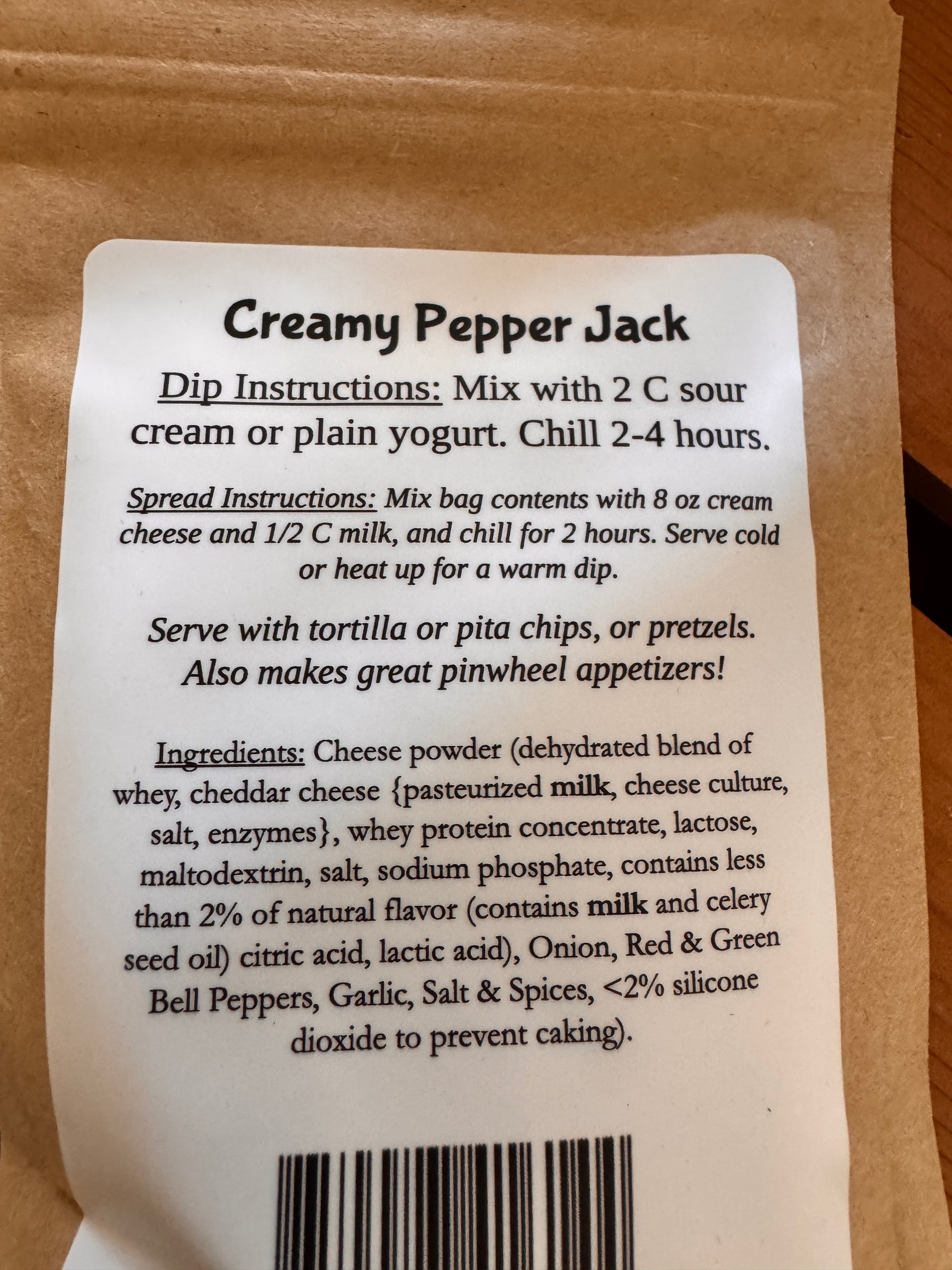 Creamy Pepperjack Dip