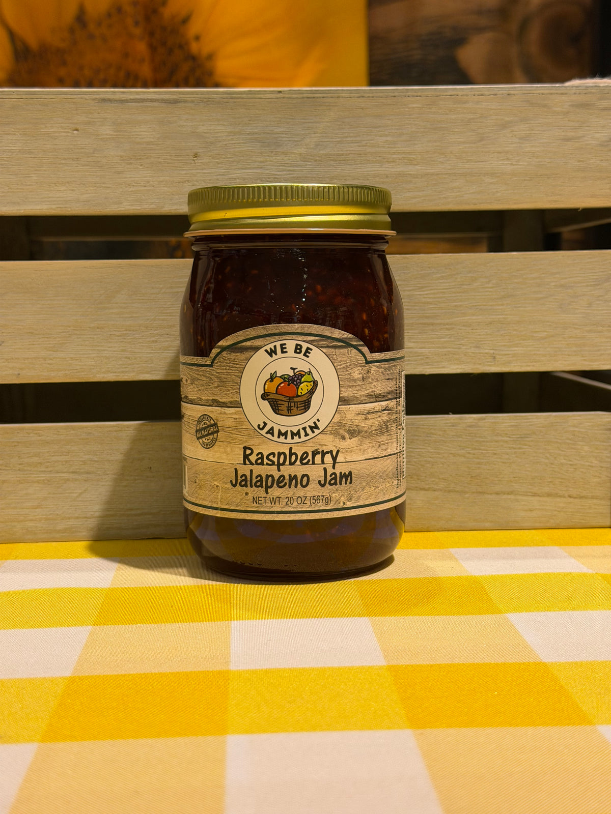 Raspberry Jalapeno Jam (Hot)