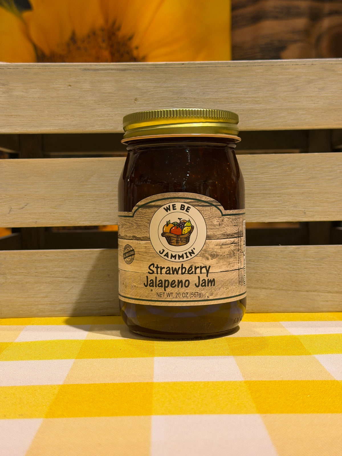Strawberry Jalapeno Jam (Hot)