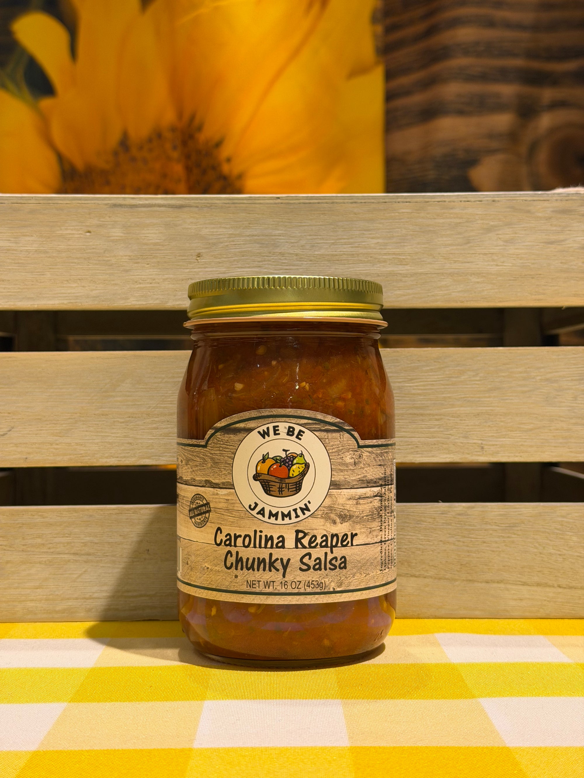 Carolina Reaper Chunky Salsa (Hot)