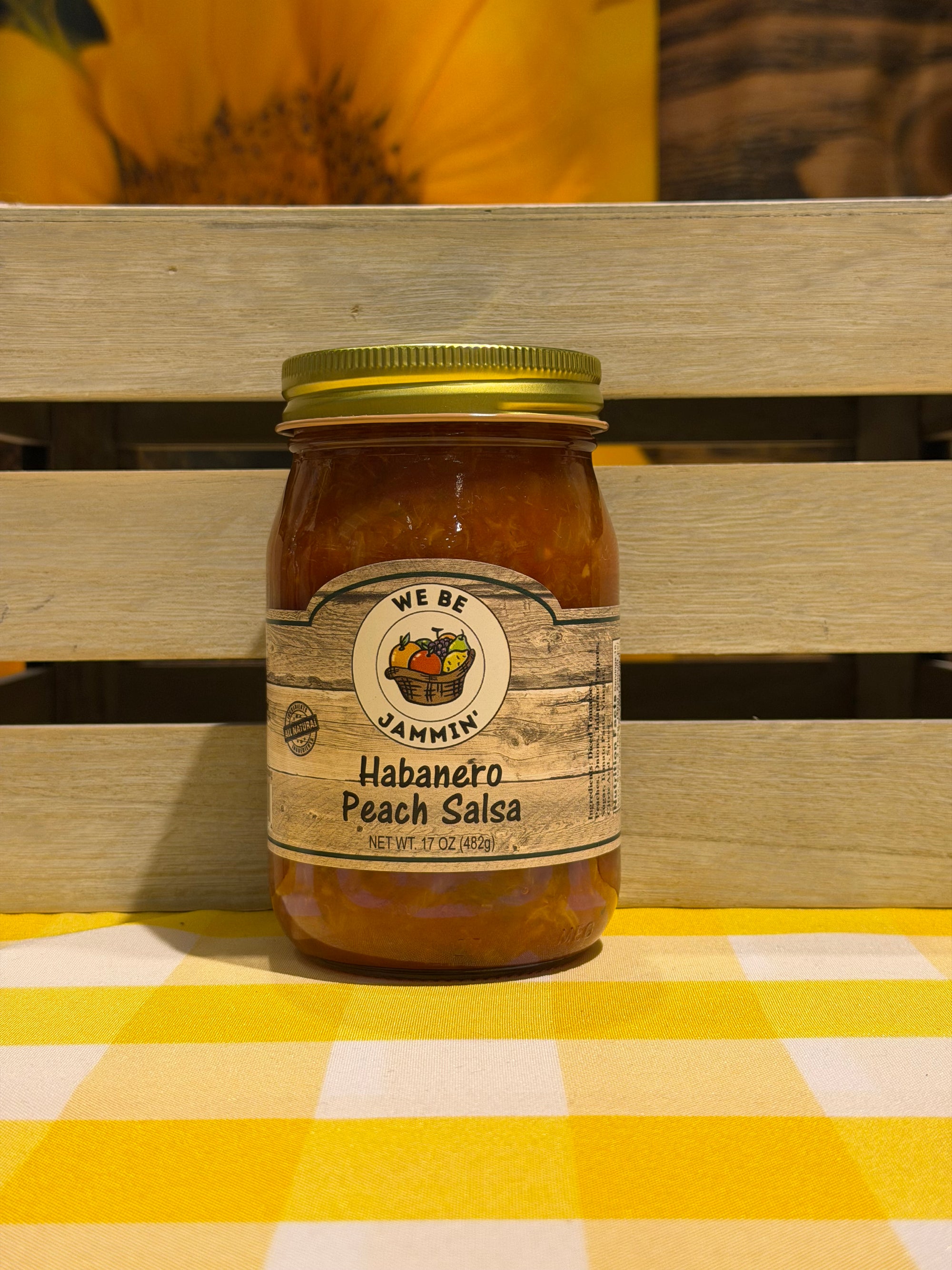Habanero Peach Salsa (Hot)