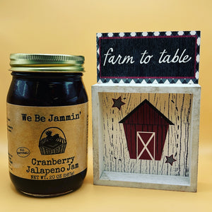 Cranberry Jalapeño Jam (Hot!)