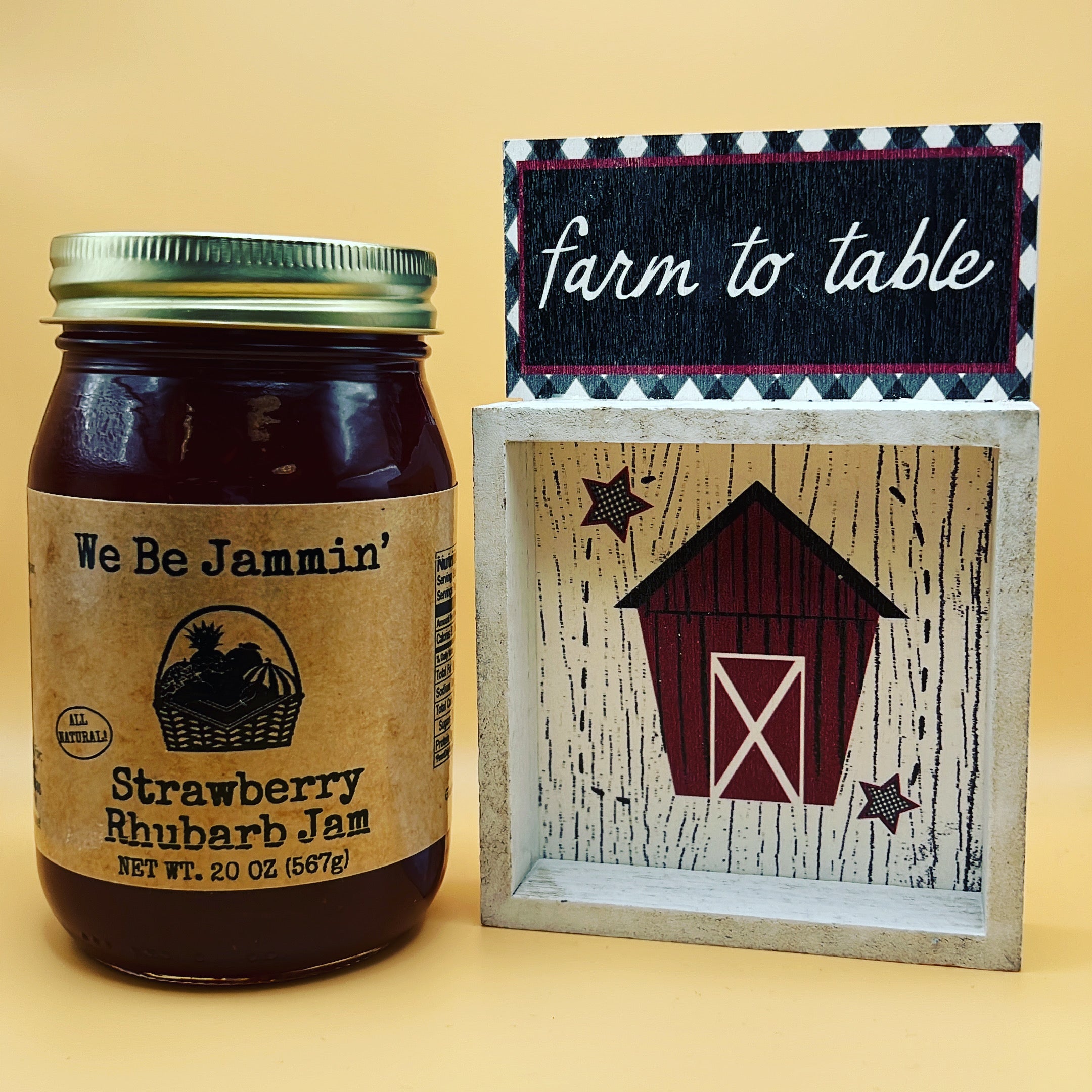 Strawberry Rhubarb Jam