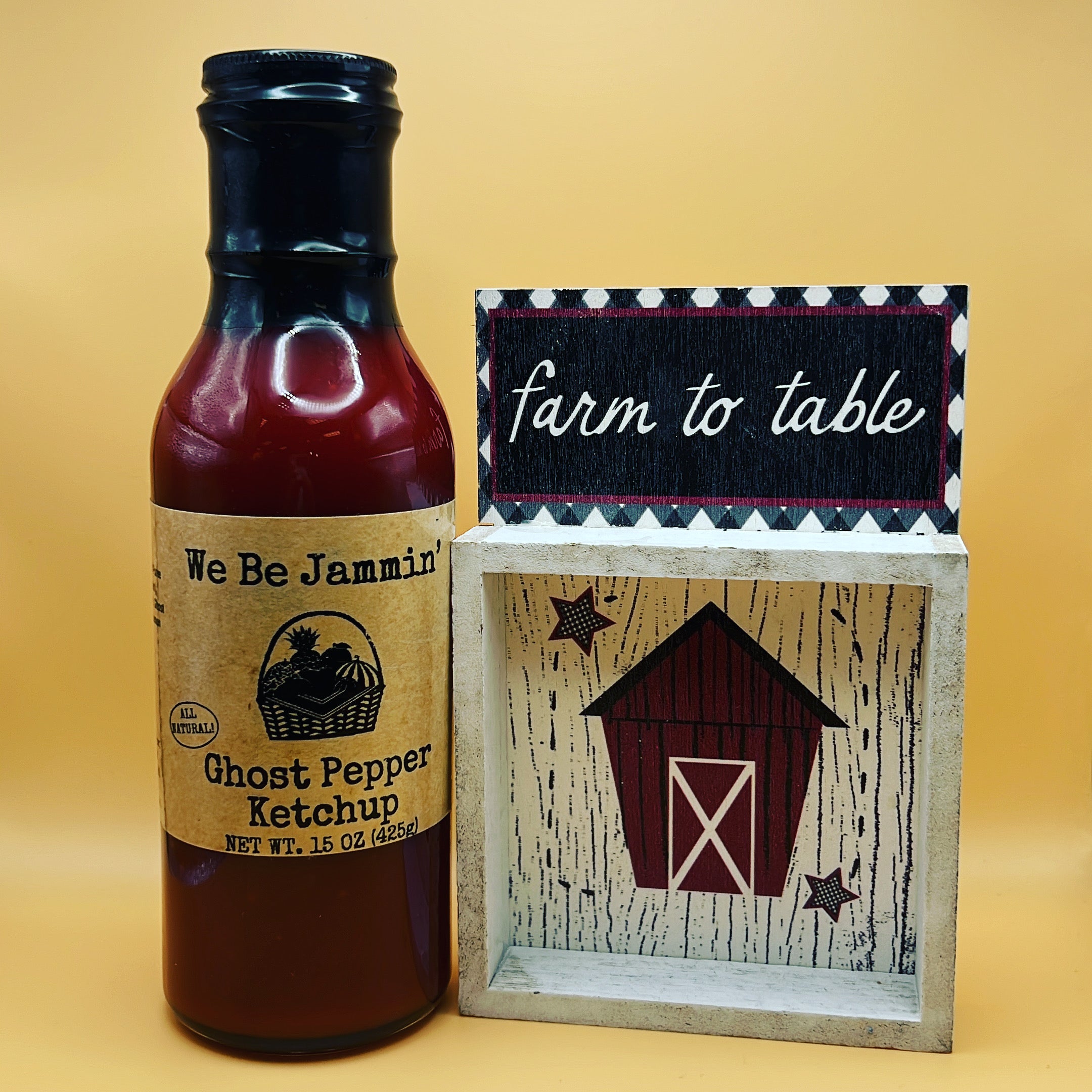 Ghost Pepper Ketchup (Hot!)