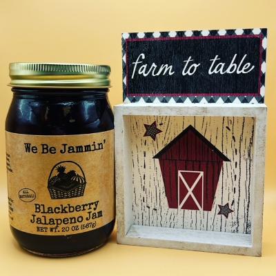 Blackberry Jalapeno Jam