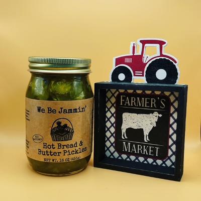 Hot Bread & Butter Pickles (Hot!)