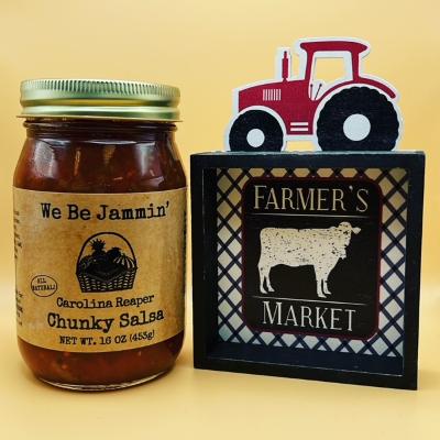 Chunky Carolina Reaper Salsa (Hot)